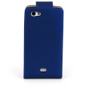 Funda Mooster Sony Xperia Miro ST23I azul de piel slim