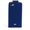 Funda Mooster Sony Xperia Miro ST23I azul de piel slim