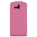 Funda Mooster Sony Xperia U ST25I rosa de piel slim