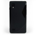 Funda Mooster LG Optimus L9 P760 negra tpu
