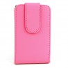 Funda Mooster LG Optimus L3 de piel rosa slim
