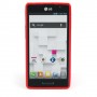 Funda Mooster LG P760 Optimus l9 roja tpu MOOSTER