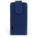 Funda Mooster LG Optimus L7 P700 azul de piel slim