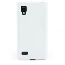 Funda Mooster LG Optimus L9 P760 blanca tpu