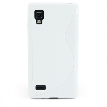 Funda Mooster LG Optimus L9 P760 blanca tpu