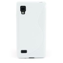 Funda Mooster LG Optimus L9 P760 blanca tpu