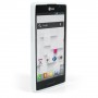 Funda Mooster LG Optimus L9 P760 blanca tpu