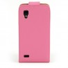 Funda Mooster LG Optimus I9 P760 de piel rosa slim