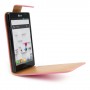 Funda Mooster LG Optimus I9 P760 de piel rosa slim