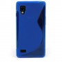 Funda Mooster LG Optimus L9 P760 azul tpu