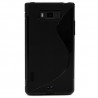 Funda Mooster LG Optimus L7 P700 negra tpu