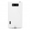 Funda Mooster LG Optimus L7 P700 blanca tpu