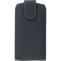 Funda Mooster ZTE V970 negra de piel slim