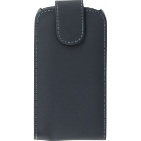 Funda Mooster ZTE V970 negra de piel slim
