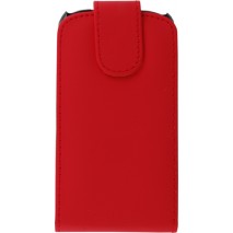 Funda Mooster ZTE V970 roja de piel slim