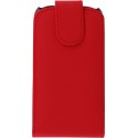 Funda Mooster ZTE V970 roja de piel slim