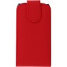 Funda Mooster ZTE V970 roja de piel slim