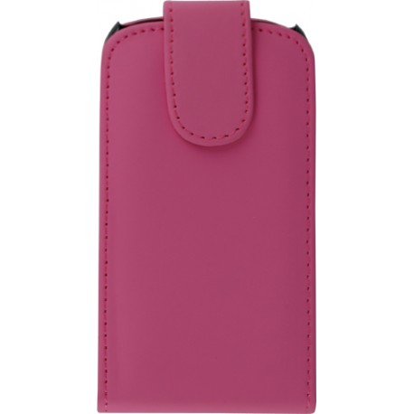 Funda Mooster ZTE V970 rosa de piel slim