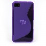 Funda Mooster Blackberry Z10 lila tpu