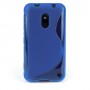 Funda Nokia Lumia 620 azul tpu
