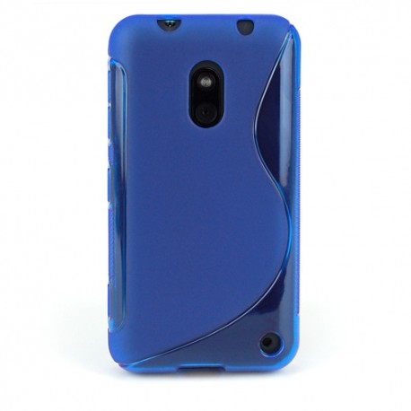 Funda Nokia Lumia 620 azul tpu