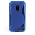 Funda Nokia Lumia 620 azul tpu
