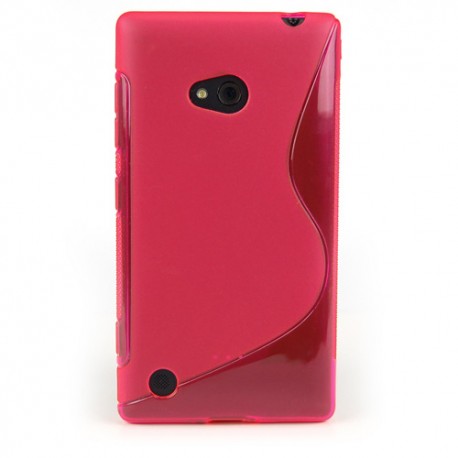 Funda Mooster Nokia Lumia 720 fucsia tpu