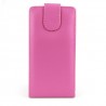 Funda Mooster Sony Xperia Z C6603  fucsia de piel slim