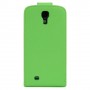 Funda Mooster Samsung Galaxy S4 I9500 verde acabado rugoso de piel slim