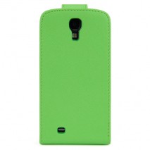 Funda Mooster Samsung Galaxy S4 I9500 verde acabado rugoso de piel slim