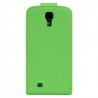 Funda Mooster Samsung Galaxy S4 I9500 verde acabado rugoso de piel slim