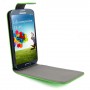 Funda Mooster Samsung Galaxy S4 I9500 verde acabado rugoso de piel slim