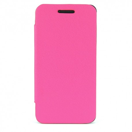 Funda Mooster Blackberry Z10 tipo libro fucsia