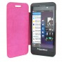 Funda Mooster Blackberry Z10 tipo libro fucsia