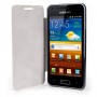 Funda Mooster Samsung Galaxy Advance I9070 tipo libro blanca