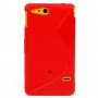 Funda Mooster Sony Xperia Go ST27I roja tpu
