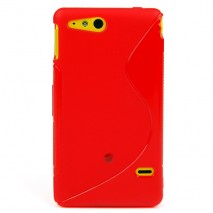 Funda Mooster Sony Xperia Go ST27I roja tpu