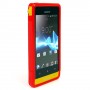 Funda Mooster Sony Xperia Go ST27I roja tpu