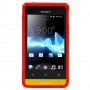 Funda Mooster Sony Xperia Go ST27I roja tpu