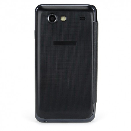 Funda Mooster Samsung Galaxy Advance I9070 tipo libro negra