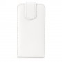Funda Mooster LG Optimus L9 blanca de piel slim