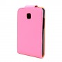 Funda LG optimus l3 ii rosa de piel slim MOOSTER