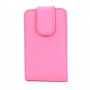 Funda LG optimus l3 ii rosa de piel slim MOOSTER