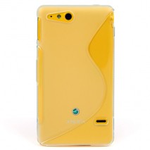 Funda Mooster Sony ST27I Xperia go transparente tpu