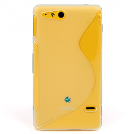 Funda Mooster Sony ST27I Xperia go transparente tpu