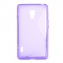 Funda Mooster LG Optimus l7 II P710 lila tpu