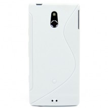 Funda Mooster Sony Xperia  P LT22I  blanca tpu