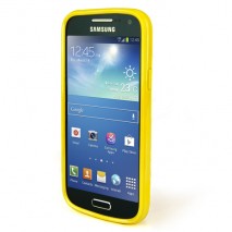 Funda Mooster Samsung Galaxy S4 Mini I9190 amarilla tpu