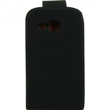 Funda Mooster Samsung Galaxy S5292 negra de piel slim