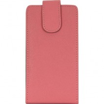 Funda  Mooster Sony Xperia C rosa de piel slim